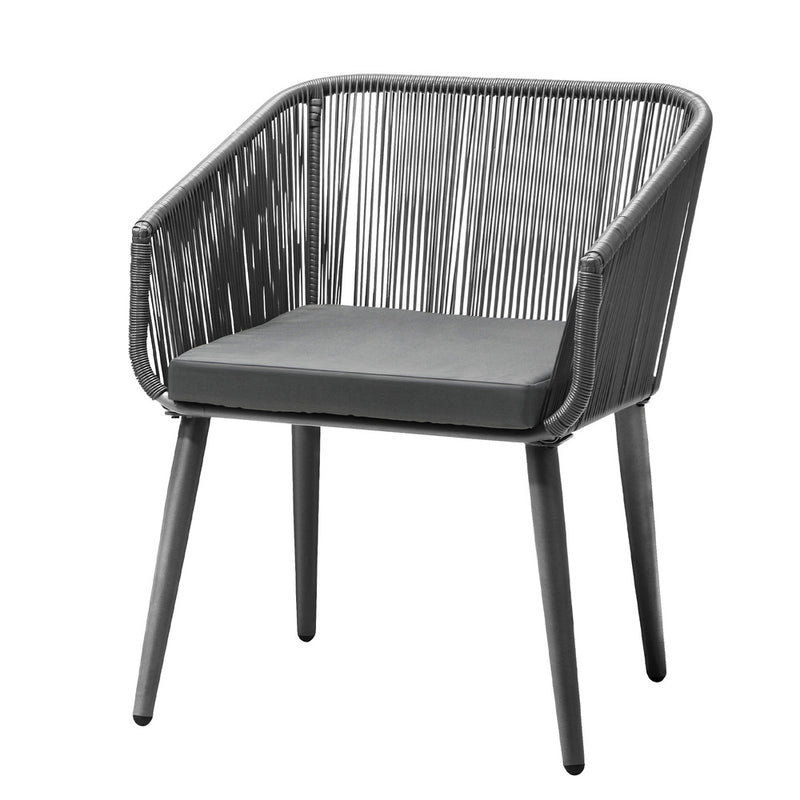 Livsip Outdoor Dining Set 3 PCS Table Chairs Set