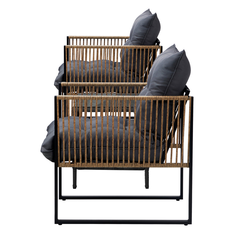 Livsip 2 Seater Outdoor Patio Lounge Setting