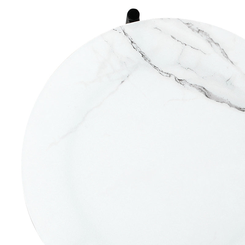 Livsip Outdoor Coffee Side Marble Table 50/70cm Set
