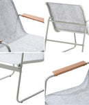 Livsip 2PCS Outdoor Patio Armchair Textilene