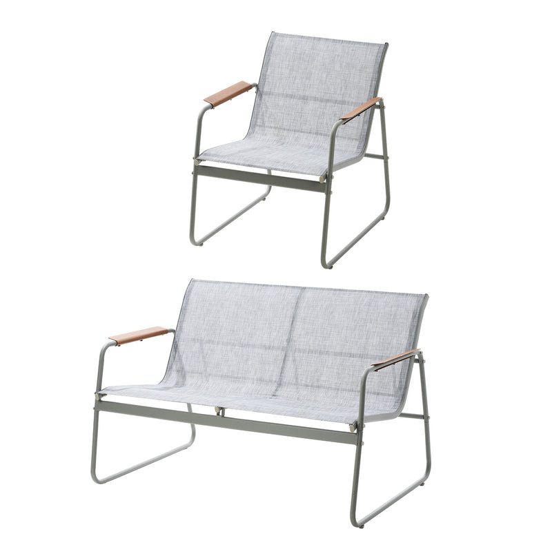 Livsip 4 Seater Outdoor Lounge Set Patio Coffee Table Set
