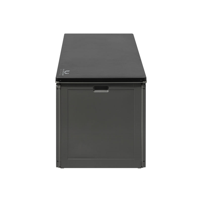 Livsip Outdoor Storage Box Bench 490L Black&Grey