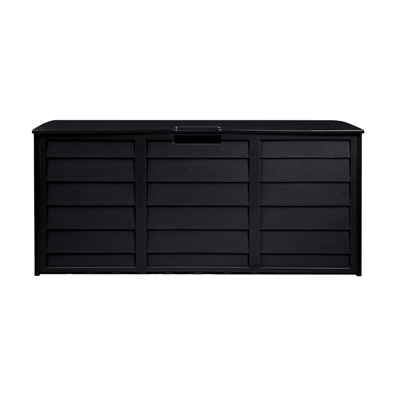 Livsip Outdoor Storage Box Lockable 290L Black