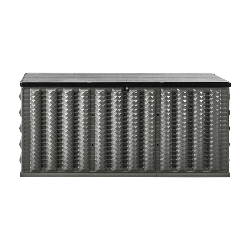 Livsip Outdoor Storage Box 680L Foldable Garden Container Grey