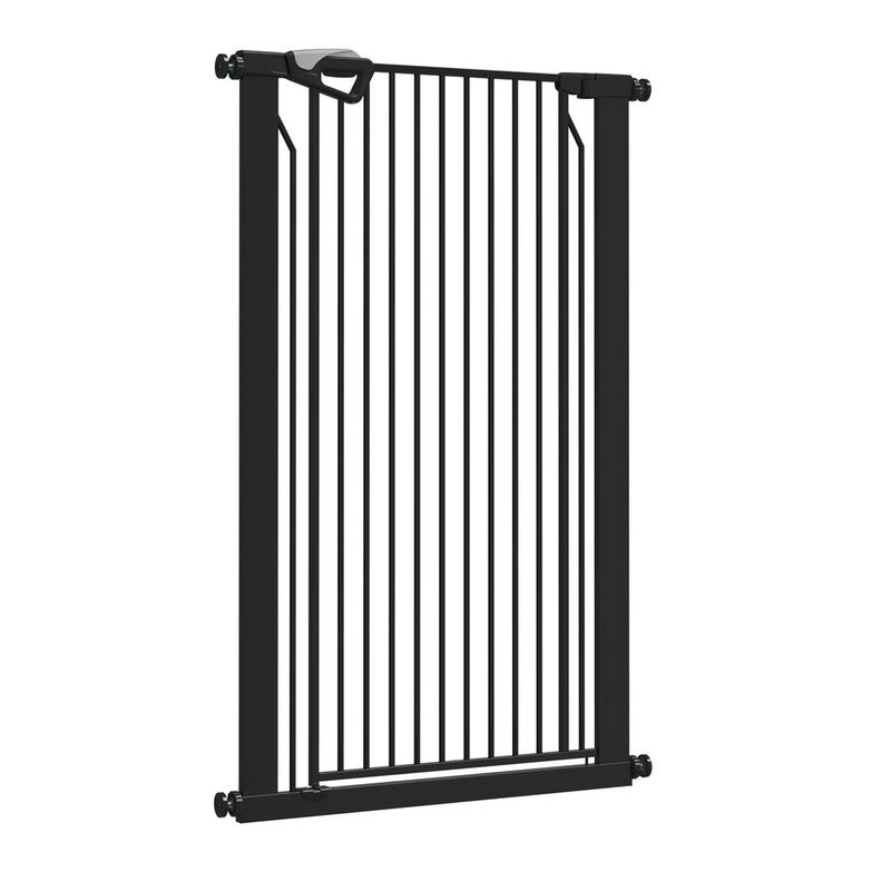 Alopet 120cm Retractable Safety Gate Pet Fence Guard Door Black
