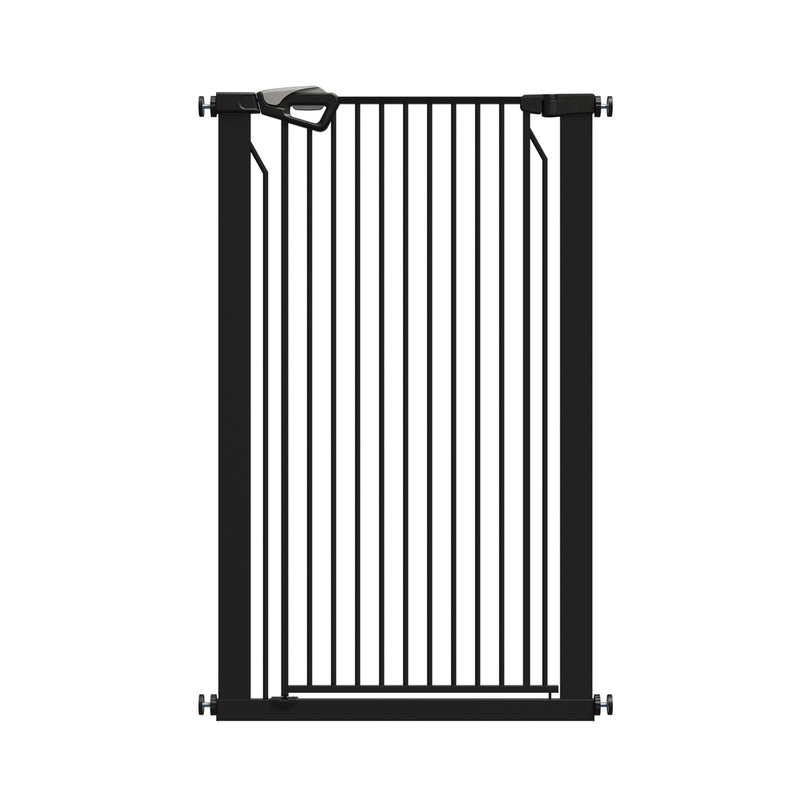 Alopet 120cm Retractable Safety Gate Pet Fence Guard Door Black
