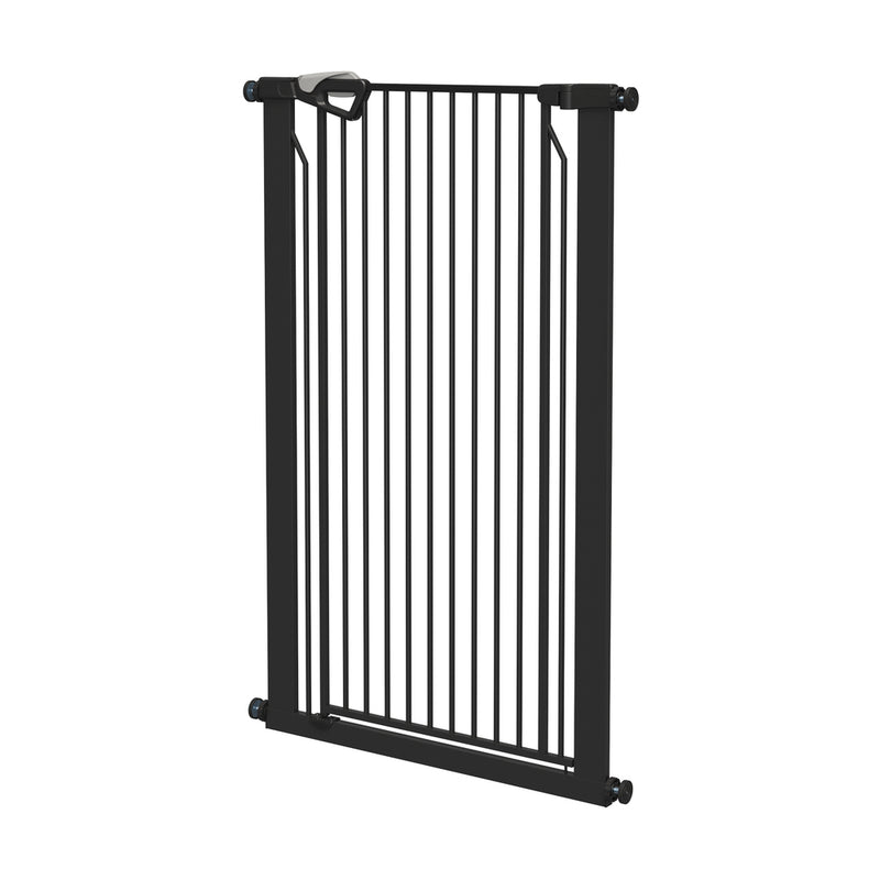 Alopet 120cm Retractable Safety Gate Pet Fence Guard Door Black