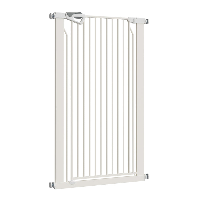 Alopet 120cm Retractable Safety Gate Pet Fence Guard Door White