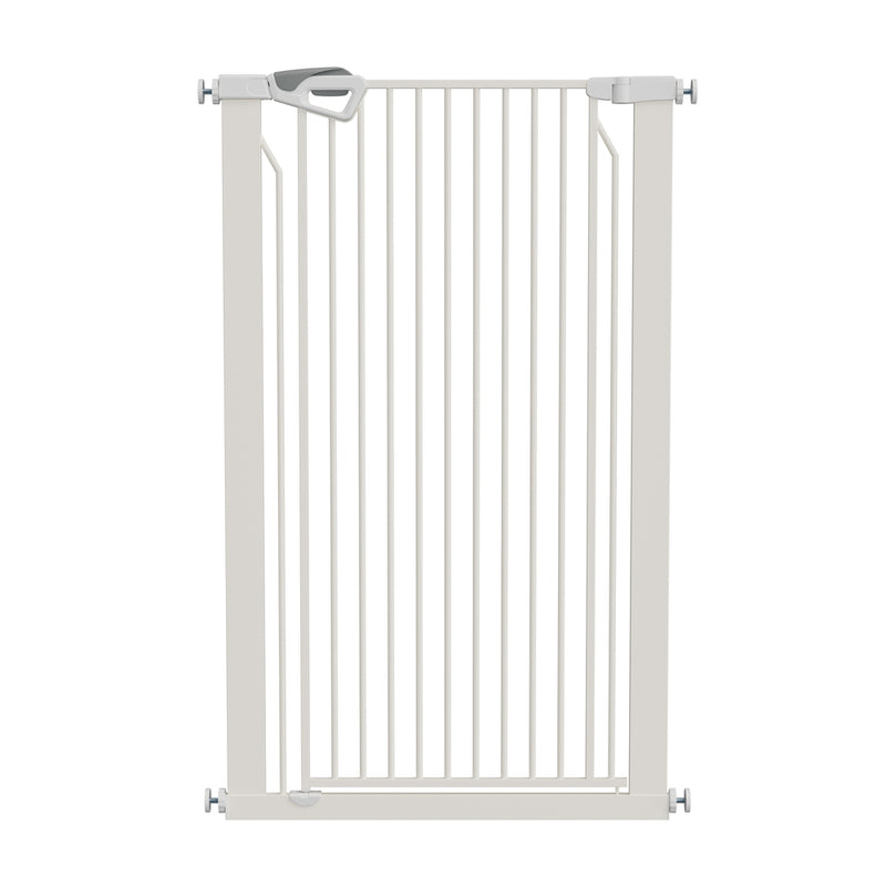 Alopet 120cm Retractable Safety Gate Pet Fence Guard Door White