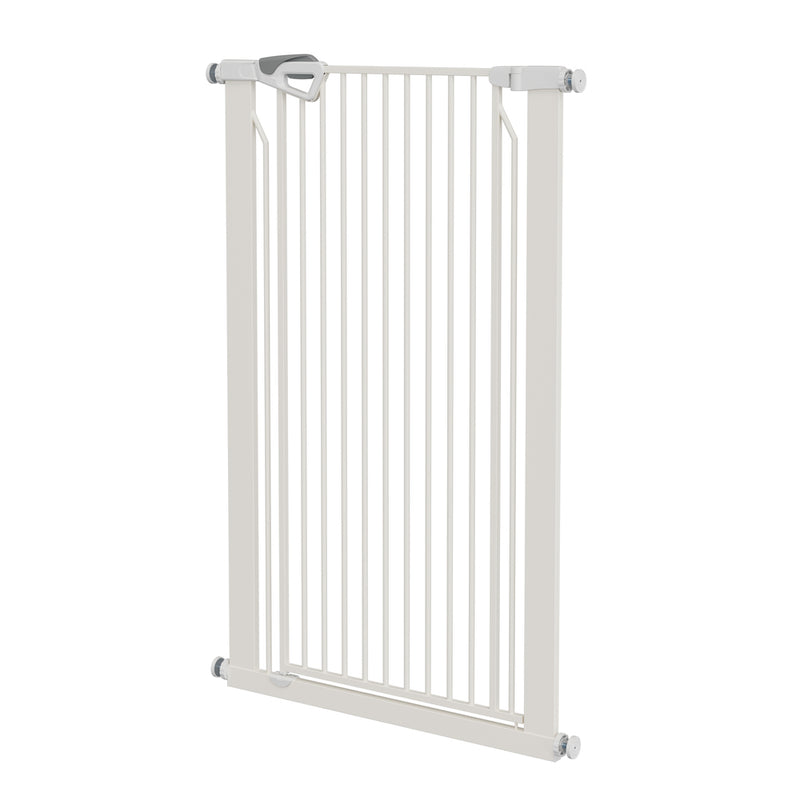 Alopet 120cm Retractable Safety Gate Pet Fence Guard Door White