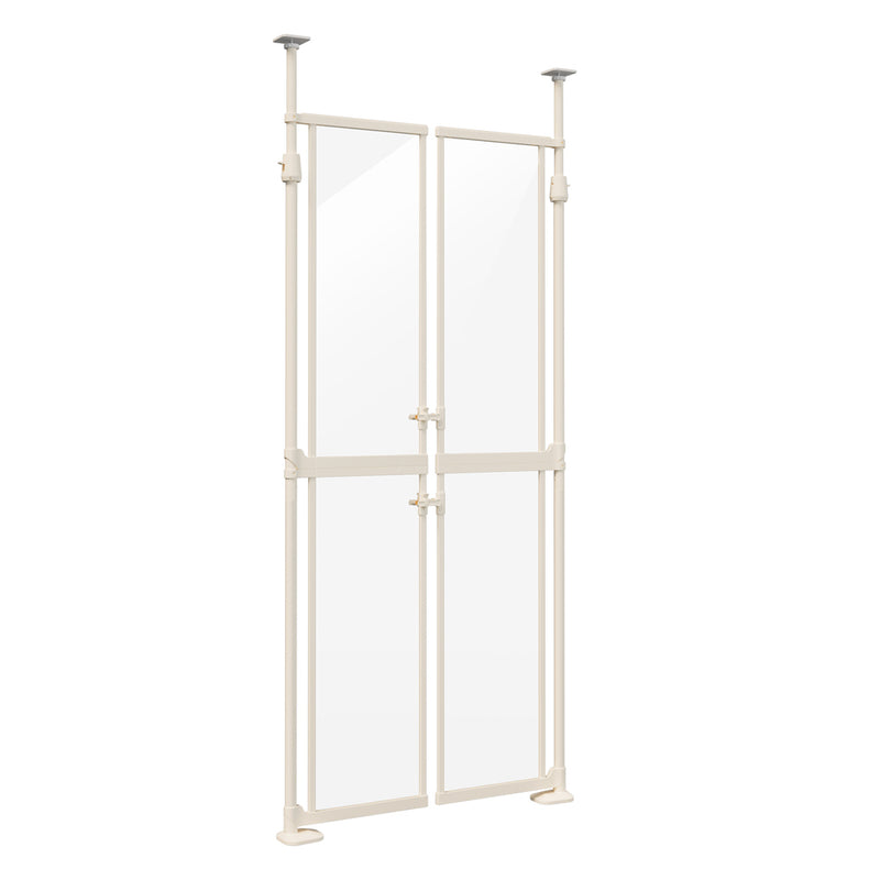 Alopet 190-264cm Extra Tall Cat Dog Retractable Gate Pet Invisible