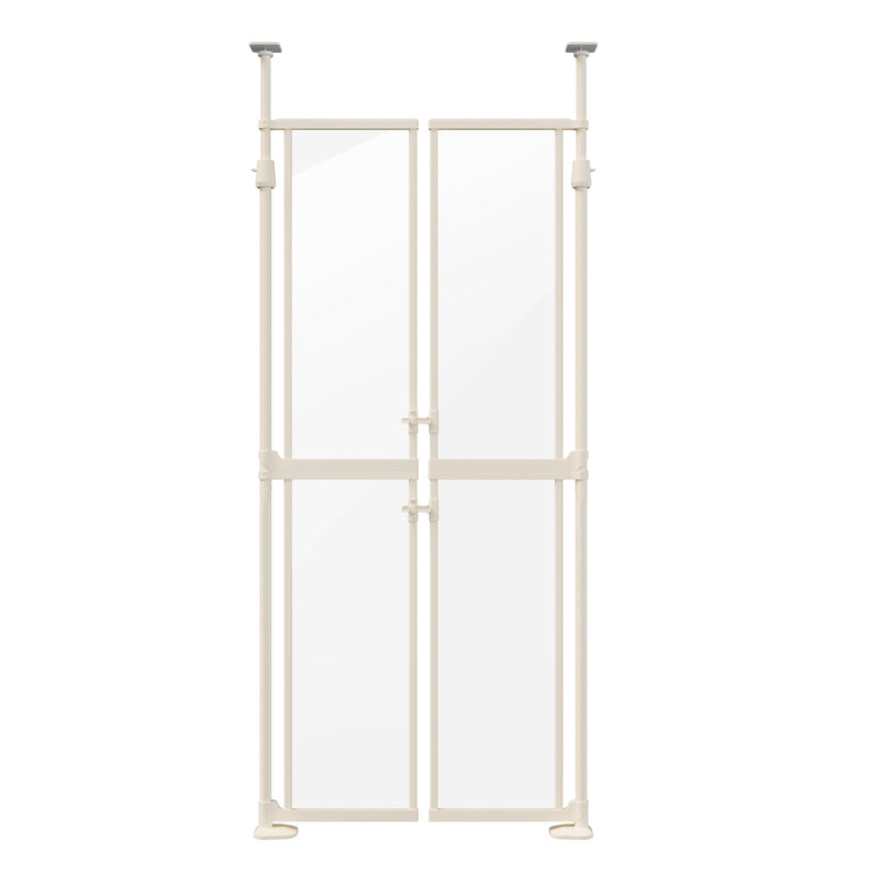 Alopet 190-264cm Extra Tall Cat Dog Retractable Gate Pet Invisible