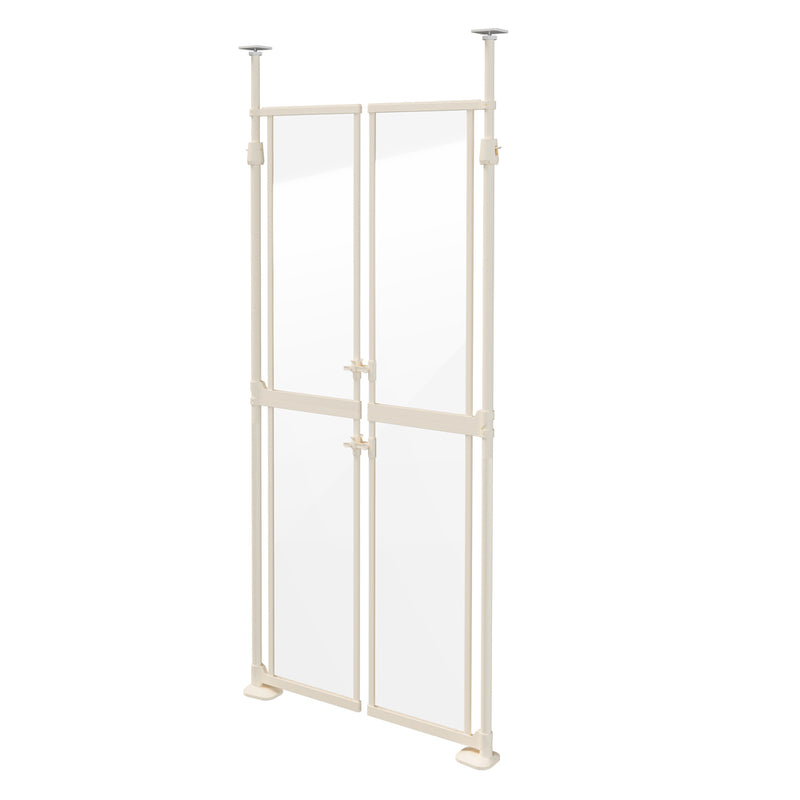 Alopet 190-264cm Extra Tall Cat Dog Retractable Gate Pet Invisible