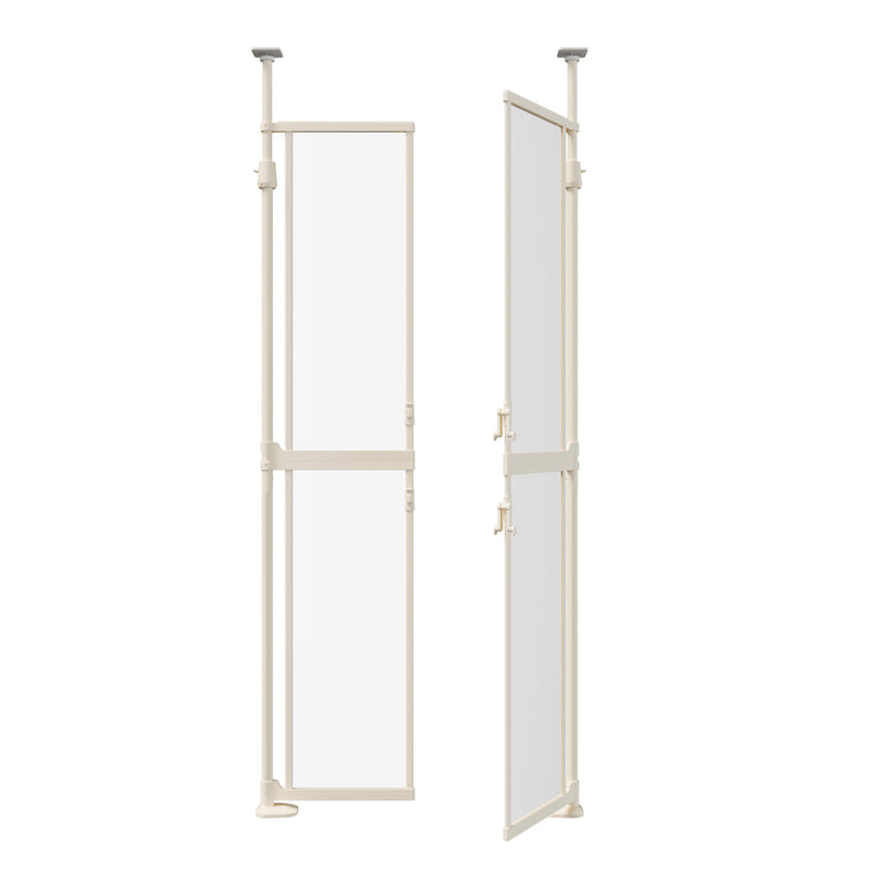 Alopet 190-264cm Extra Tall Cat Dog Retractable Gate Pet Invisible