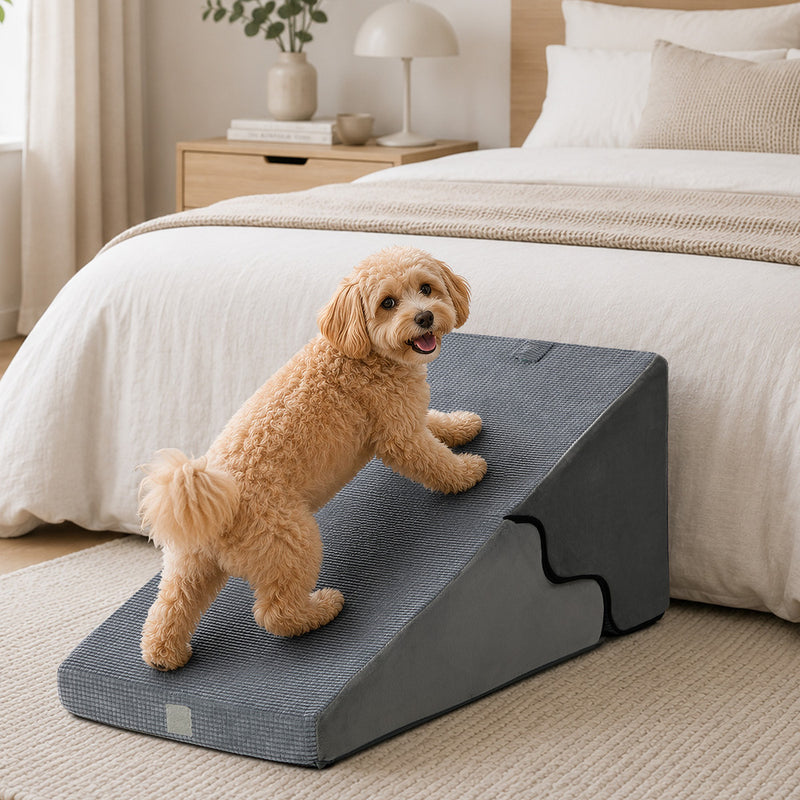 Alopet Foam Pet Ramp Stairs Washable 4 Steps