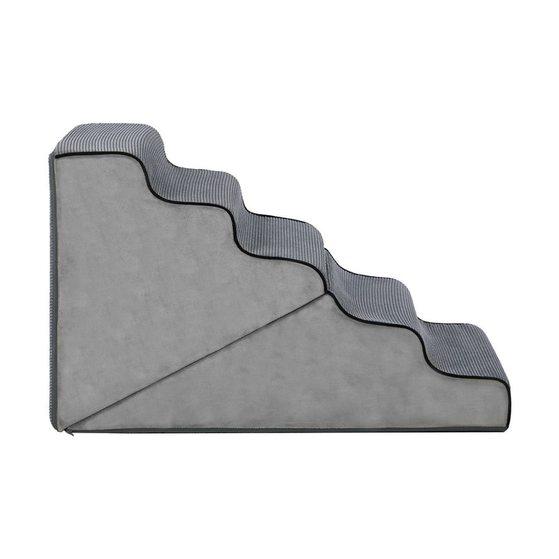 Alopet Foam Pet Ramp Stairs Washable 5 Steps