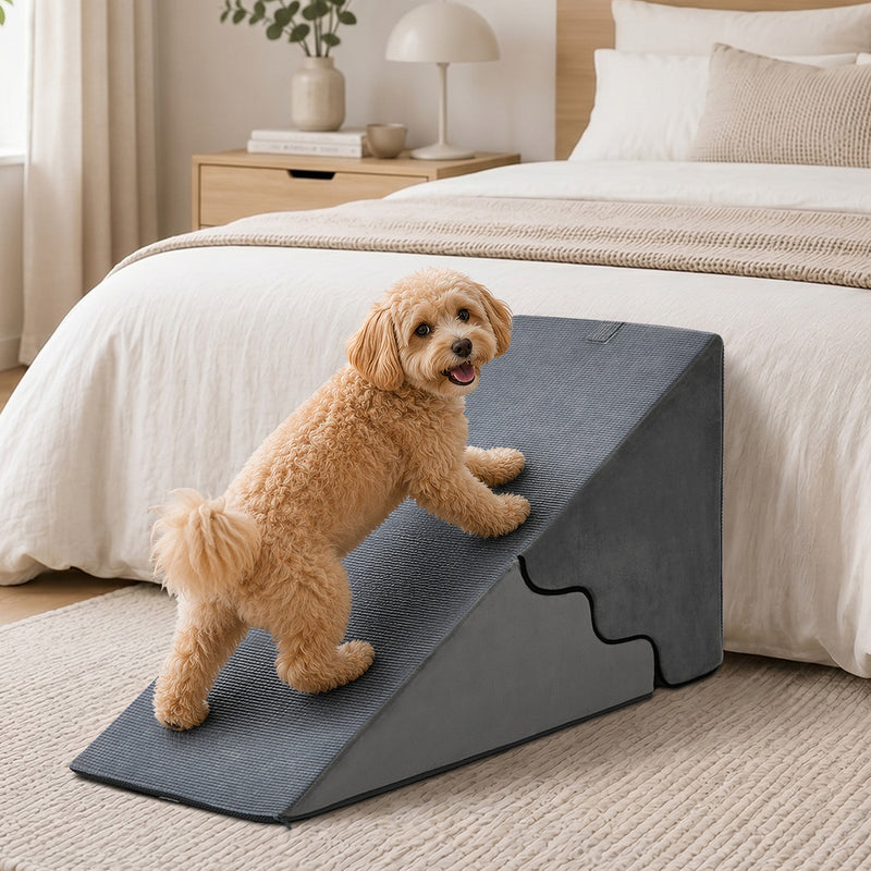 Alopet Foam Pet Ramp Stairs Washable 5 Steps