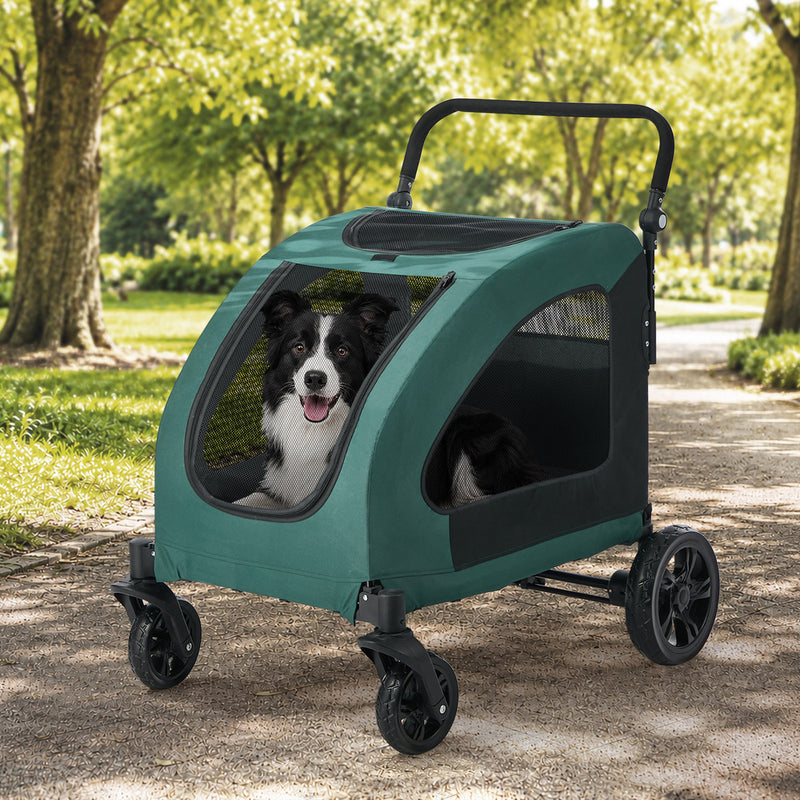 Alopet Pet Stroller Large Carrier Foldable Strollers