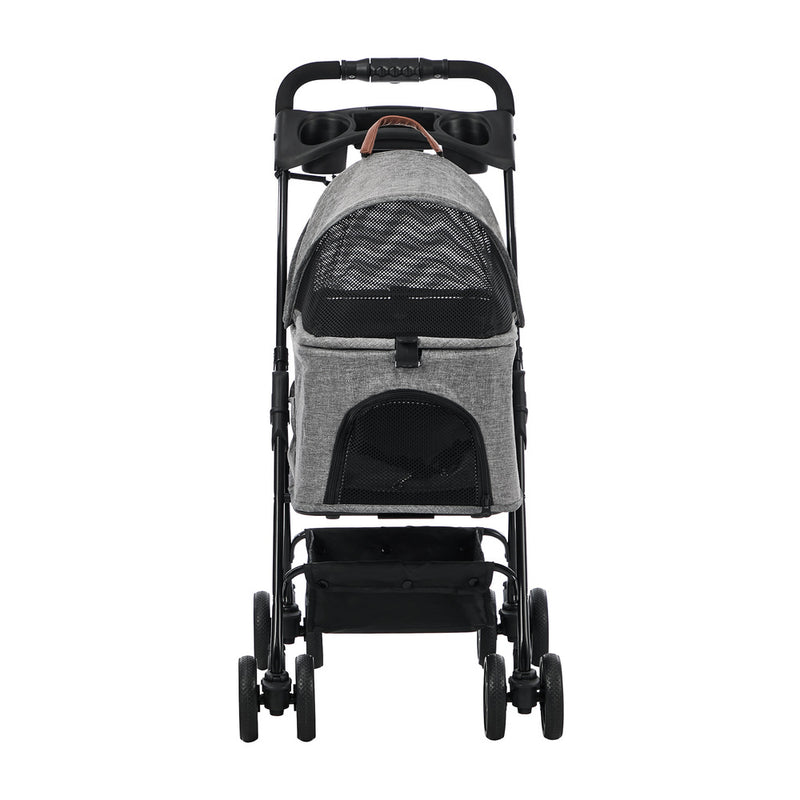 Alopet Pet Stroller Pram Removable Carrier Pushchair Foldable