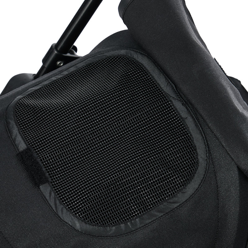Alopet Pet Stroller Travel Foldable Lockable Wheels
