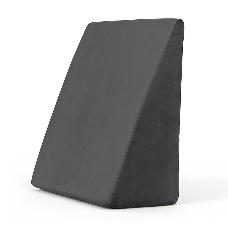 Giselle Bedding Wedge Pillow Grey