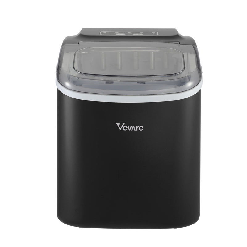 Vevare Portable Ice Maker Machine Ice Cube Tray 12kg Black