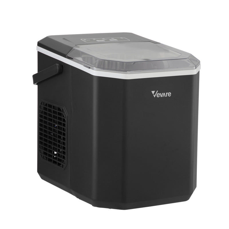 Vevare Portable Ice Maker Machine with Handle 12kg Black
