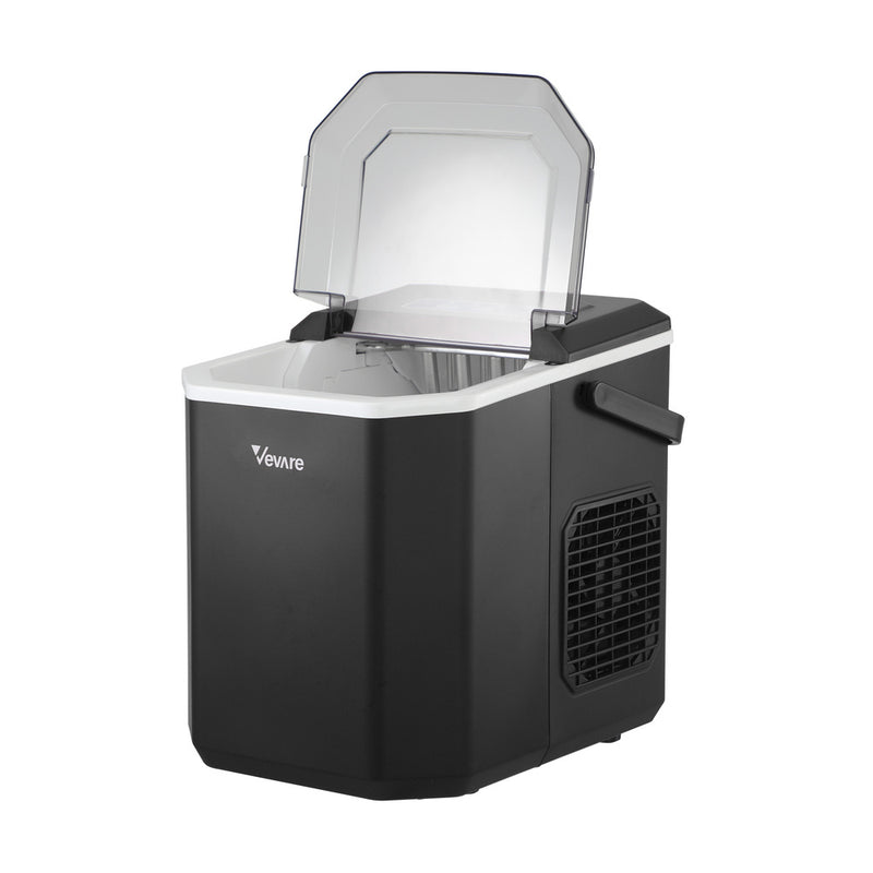 Vevare Portable Ice Maker Machine with Handle 12kg Black