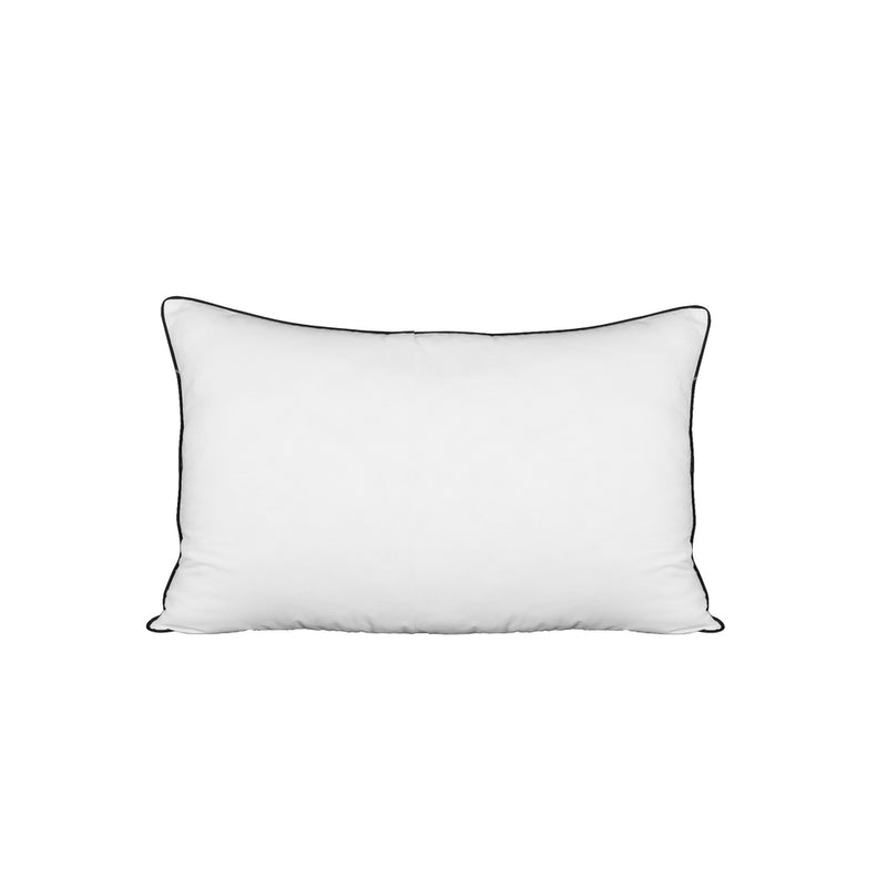 Bedra 75 x 50cm Pillow with Duck Feather Twin Pack