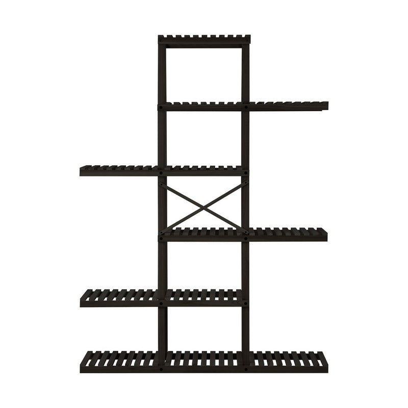 Livsip Plant Stand 6 Tiers Flower Pots Rack Black