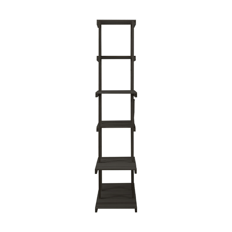 Livsip Plant Stand 6 Tiers Flower Pots Rack Black