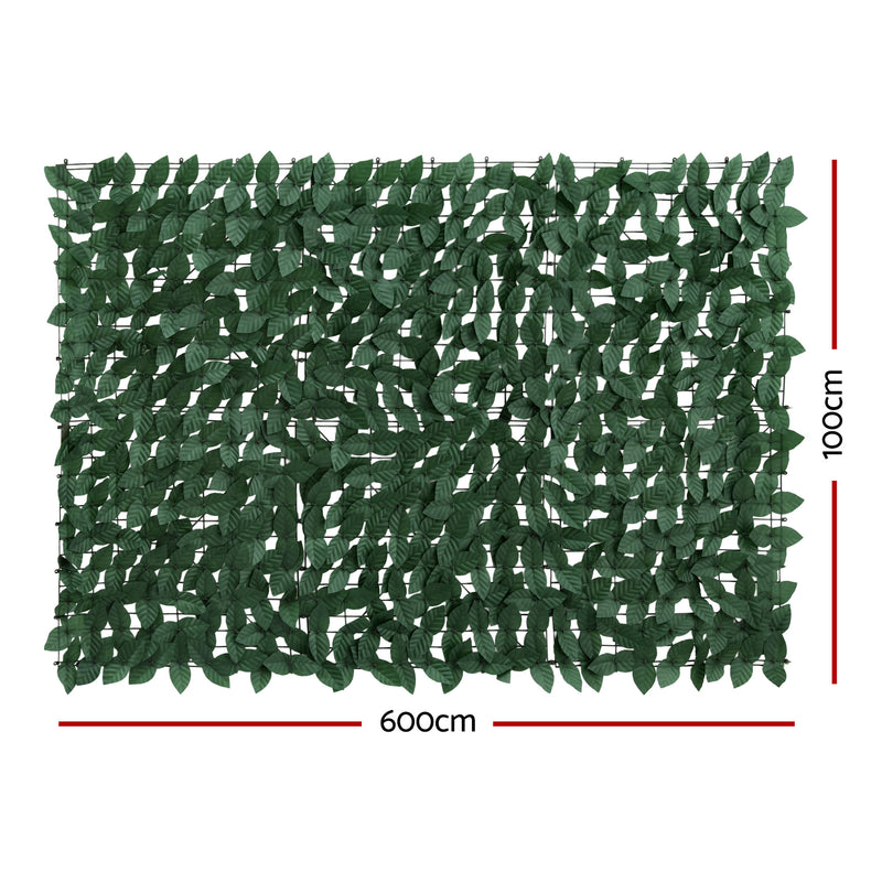 Gardeon Artificial Ivy Privacy Fence Screen Greenery Backdrop Panel for Balcony Patio Garden