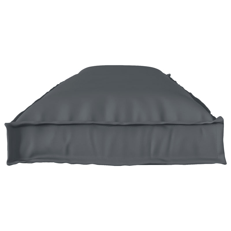 vidaXL Cushion Anthracite 150 x 40 x 8 cm Oxford Fabric