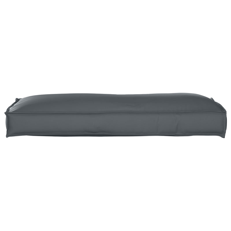vidaXL Pallet Cushion for Backrest Anthracite 120 x 40 x 12 cm
