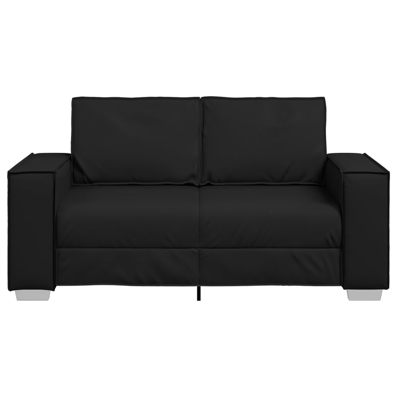 vidaXL Sofa Black 160 x 78 x 84 cm Fabric