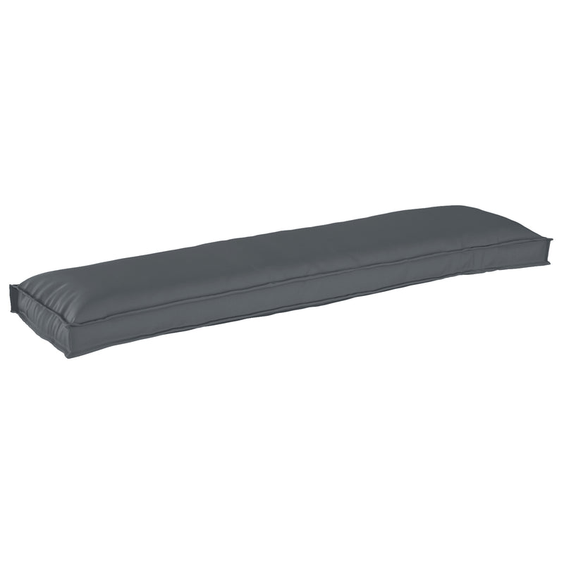 vidaXL Cushion Anthracite 150 x 40 x 8 cm Oxford Fabric