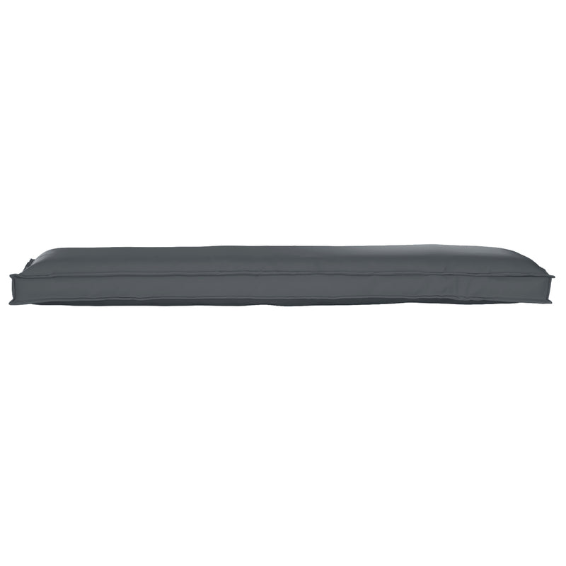 vidaXL Cushion Anthracite 150 x 40 x 8 cm Oxford Fabric