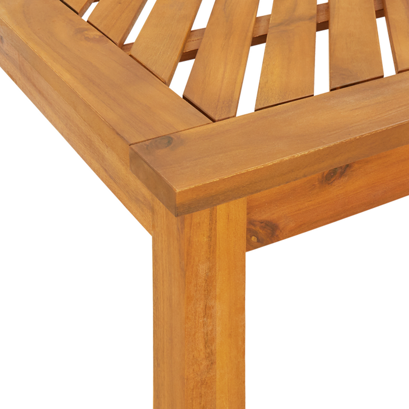 vidaXL Garden Dining Set 3 pcs Brown Solid Acacia Wood