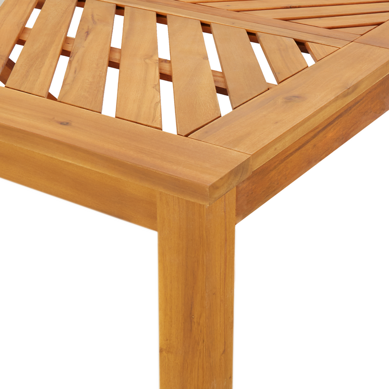 vidaXL Garden Dining Set 4 pcs Brown 150 x 90 x 74 cm