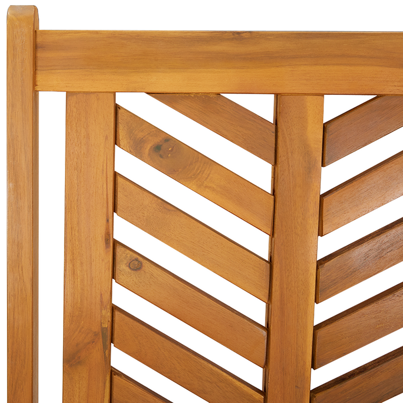 vidaXL Garden Bistro Set 3 pcs Brown Solid acacia wood
