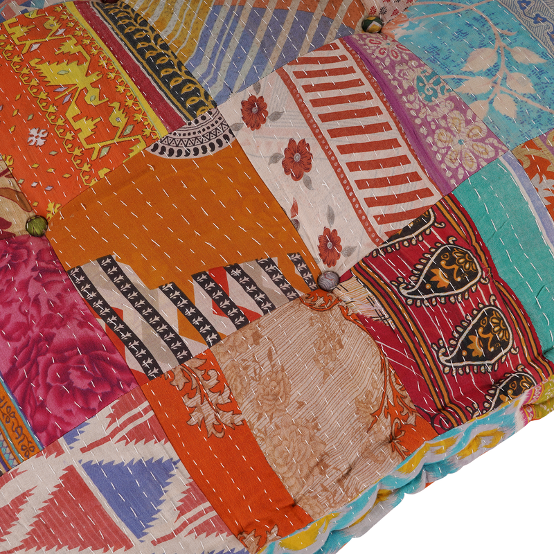 vidaXL Sofa Cushion Multicolour 120 x 80 x 12 cm Fabric