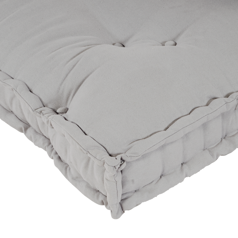 vidaXL Sofa Cushion 3 pcs Grey Fabric