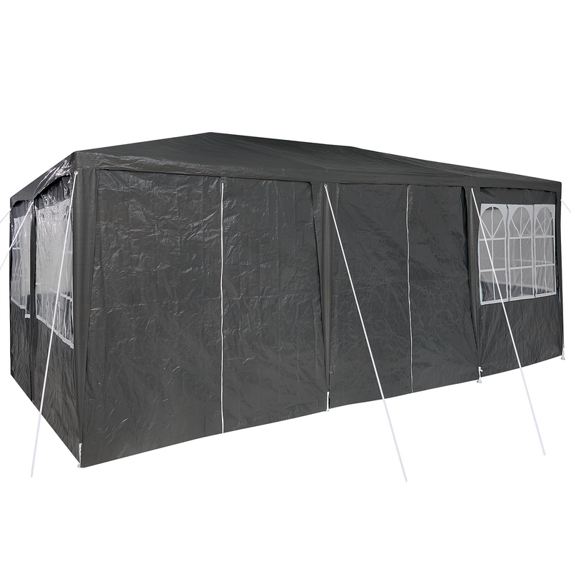 vidaXL Party Tent Anthracite 600 x 400 x 266 cm Polyethylene