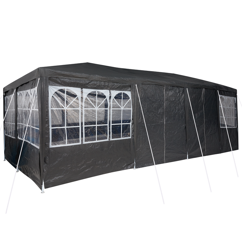 vidaXL Party Tent Anthracite 800 x 400 x 266 cm Polyethylene