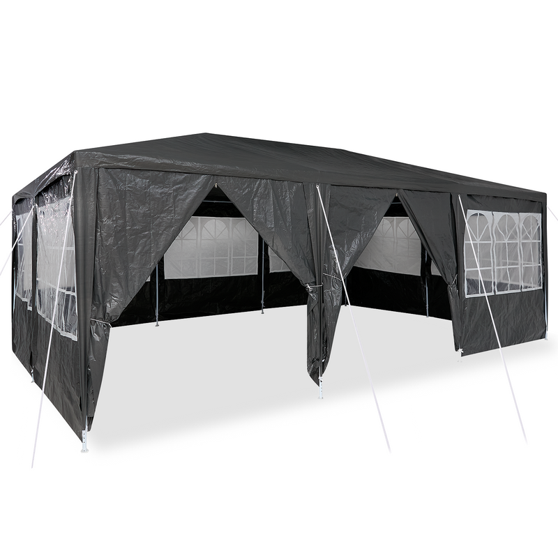 vidaXL Party Tent Anthracite 600 x 400 x 266 cm Polyethylene