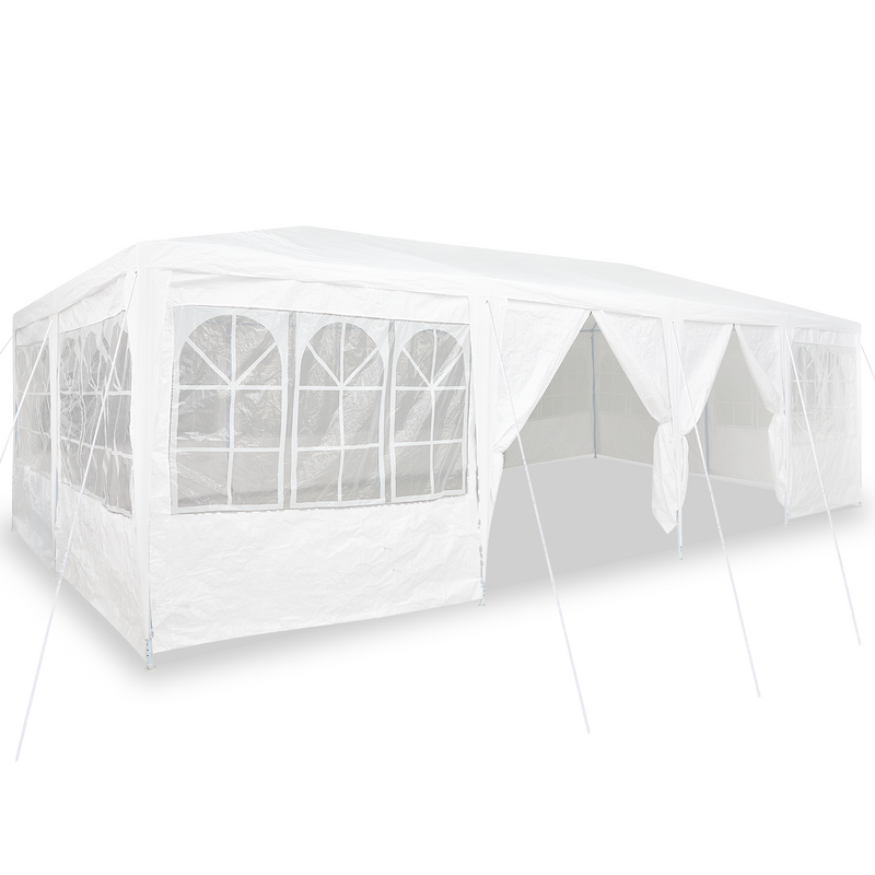 vidaXL Party Tent White 800 x 400 x 266 cm Polyethylene