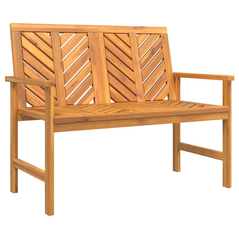 vidaXL Garden Dining Set 5 pcs Brown Solid Acacia Wood