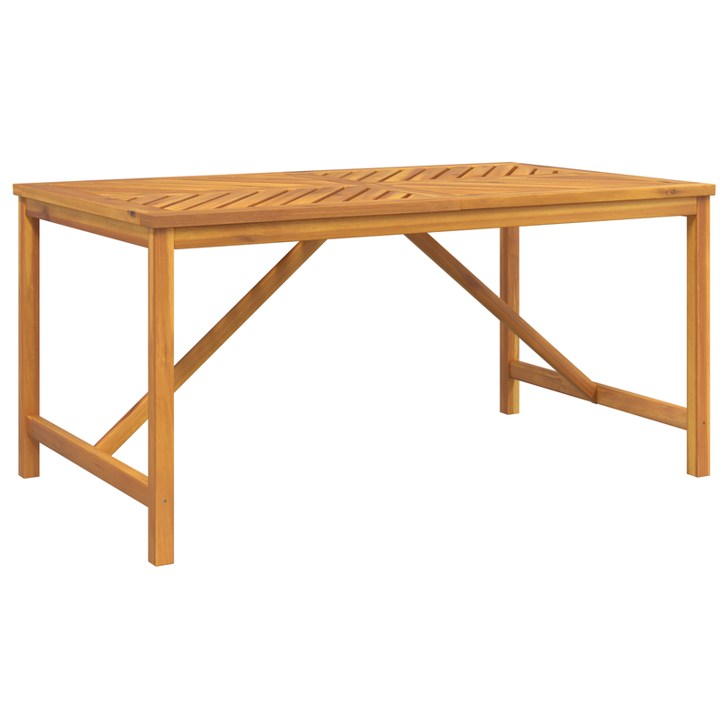 vidaXL Garden Dining Set 4 pcs Brown Solid Acacia Wood