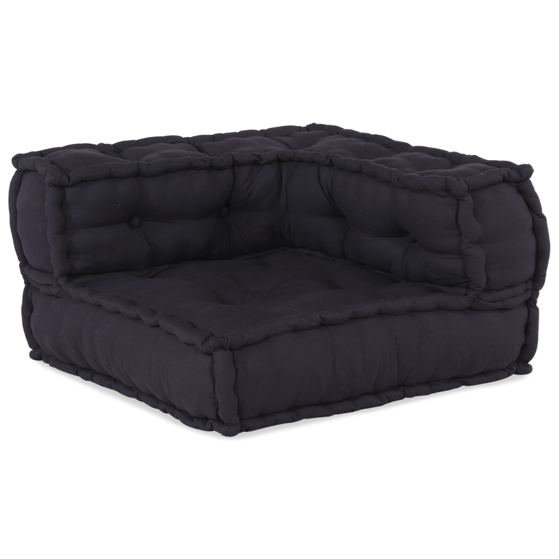 vidaXL Modular Sofa 4 pcs Anthracite Fabric