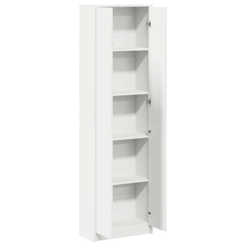 vidaXL Wardrobe with Shelf White 55 x 25 x 189 cm Engineered wood